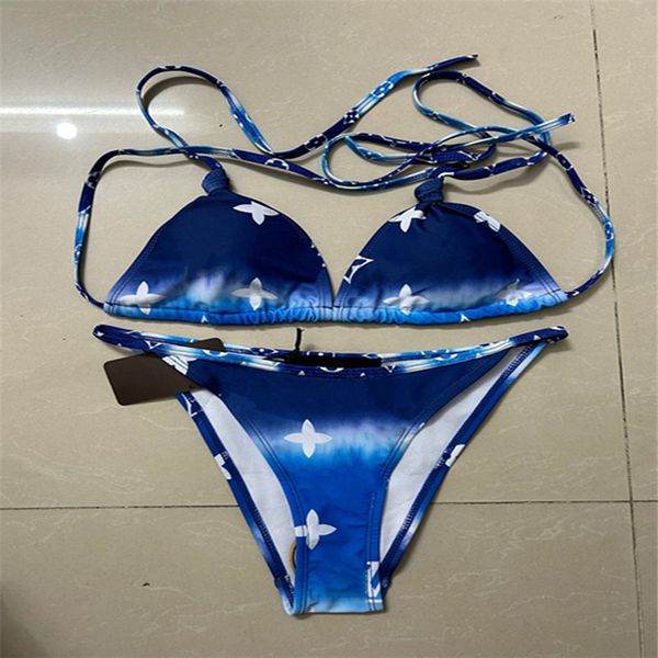 Designer da bagno femminile Bikini Summer Beach Swimsuit Fashion Sexy Swimswear Swimwear Slike Bikini Size S-XL #801