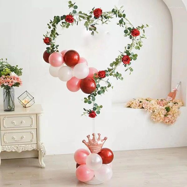 Party -Dekoration 150 cm Liebesballon Stand Valentinstag Hochzeitstisch Schwimmer