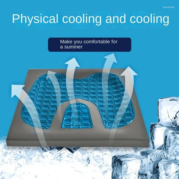 Подушка гель память пена U-образное сиденье для долгого сидящего копчика задницу