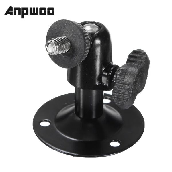 Anpwoo Nuovo supporto per montaggio a muro INSTALLAZIONE METALE Porta metallica Secure CCTV Rotary Stand per la telecamera di sorveglianza di sicurezza