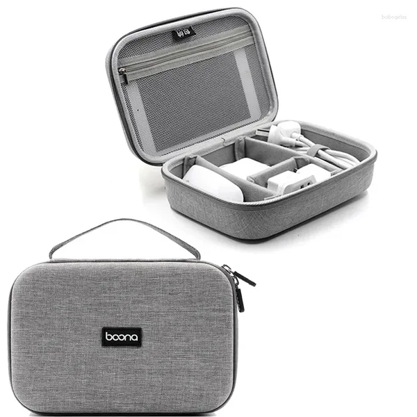 Bolsas de armazenamento Tuuth fone de fone de ouvido Bolsa de cabo conveniente para discos rígidos Organizador de fones de ouvido USB Organizador único/camada dupla