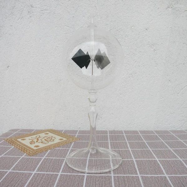 Dekorative Figuren Hausdekoration Kunst Ornament Wissenschaft und Bildung Glasradiometer Solar Sonnenschein Windmühle Geschenk