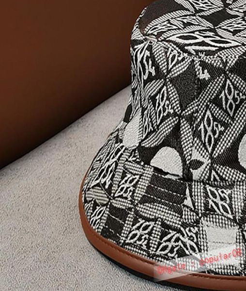 Designer Luxo Caps Chapéus Mulheres Caps Chapéus Mens Capéu de balde Fashion Street Summer Baseball Cap Fisherman Small Brim Hat D217035F3374345