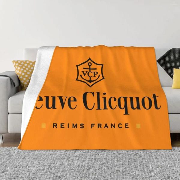 Одеяла комфорт Veuve Clicquots шампанское одеяло, аксессуары, декоративный бросок супер мягкий флис для путешествий