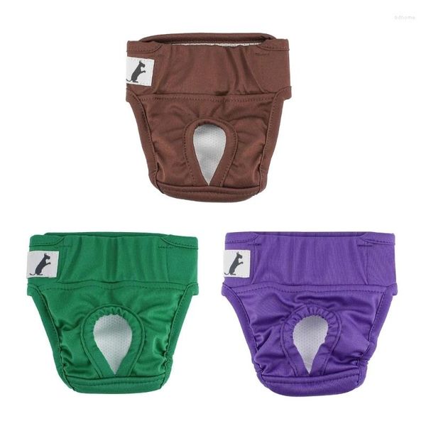Собачья одежда многоразовая девочка-подгузники подгузники прочные менструальные гигиены S-2XL Физиологические штаны Гигиенически