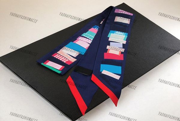 Lüks Tasarımcı Tasarımlar Kadınlar için Eşarp Moda Mektupları Eşarpları Çanta Eşarpları Yüksek Kaliteli İpek Kumaşları 5120CM5302469