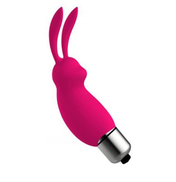 Mini Rabbit Vibrator Gspot Clitoris vagina Estimular o massageador vibratório de masturbação feminina brinquedos sexuais adultos para mulheres2349784