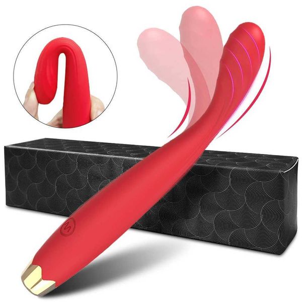 Outros itens de beleza da saúde Vibrador iniciante no ponto G para mulheres 8 segundos para orgasmo vibrações em forma de dedo Brinquedos estimuladores de clitóris de mamilo para fêmea adulta T240510