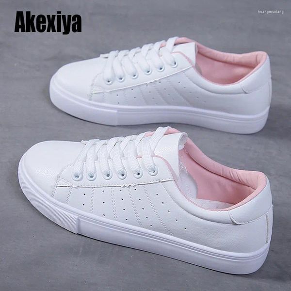 Scarpe per il fitness Donne Piattaforma Sneaker Fashion Fashion Flat Woman Fash Casual Mares Come confortevole Student Student Skateboarding S587