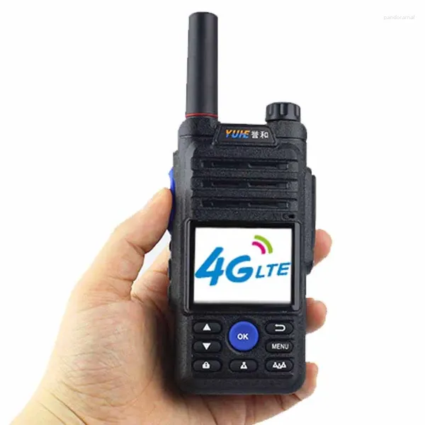 Walkie Talkie Zello Poc Radio Wi -Fi Blue Tooth Красочный дисплей 4G/3G/2G GPS Lexing