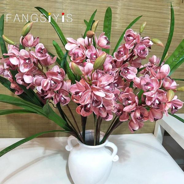 Fiori decorativi 72 cm Simulazione artificiale 3D15 Huilan Wedding Pography Home Living Soggio