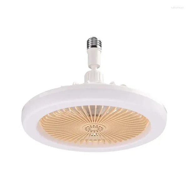 Mini Deckenlüfter mit leichter Fernbedienungslampenlampe LED Einstellbare dimmbare E27 Blatteless 3