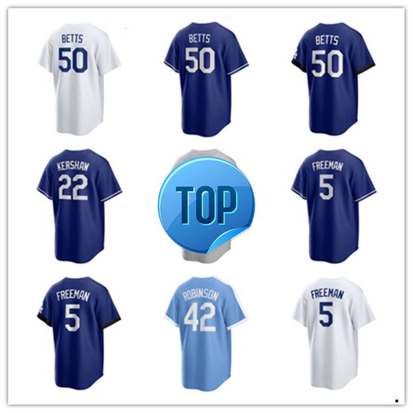 Los Angeles Custom Dodgers Maglie da baseball Jackie Robinson 57 Ryan Brasier 74 Nabil Crismatt 31 Tyler Glasnow 78 Michael Grove 41 Daniel Hudson 99 Joe Kelly