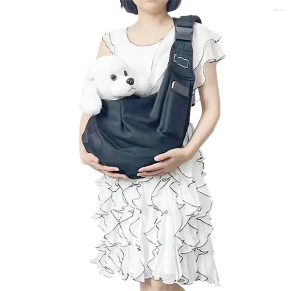 Katzenträger Baumwollwäsche langlebige verstellbare Schnalle Festtasche bequemer Trägerkleidung für Katzen