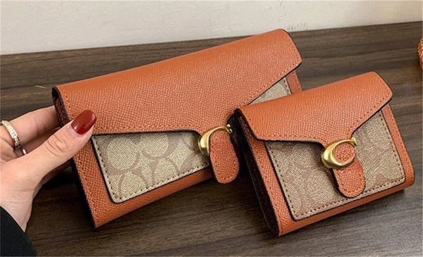 Luxurys Designers Women Classic Wallet Mobile Phone Porta Porta Pulsante Mano Pulsa con borsa a mano 03