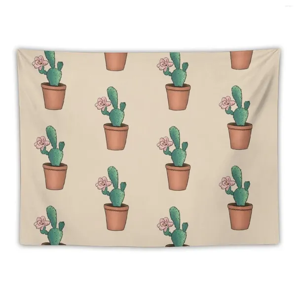 Taquestres Cactus Tapestry House Decorations Decor para meninas