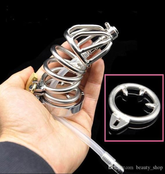 Dispositivi per cintura di blocco del pene cazzo maschile giocattoli sessuali con anelli per pene anti-off per uomini BDSM Fetish Adult Product1797501