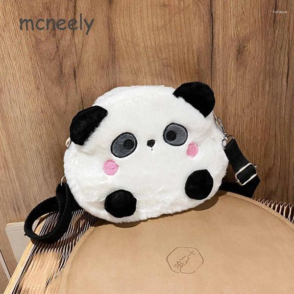 Bolsa de outono japonês e pelúcia de inverno zero urso urso macio menina coração coração de cordeiro cruzado lã