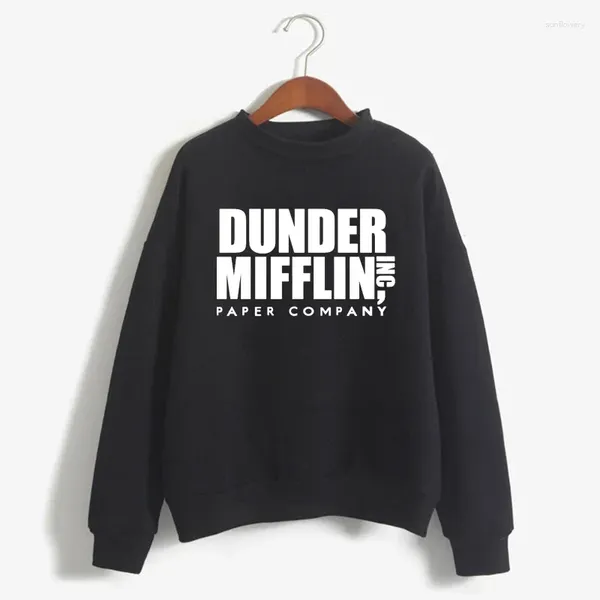 Damen Hoodies Top toce the Office TV Hoodie Männer Frauen Dunder Mifflin Inc Paper Company Wernham Hogg Show Michael Scspace Sweatshirt