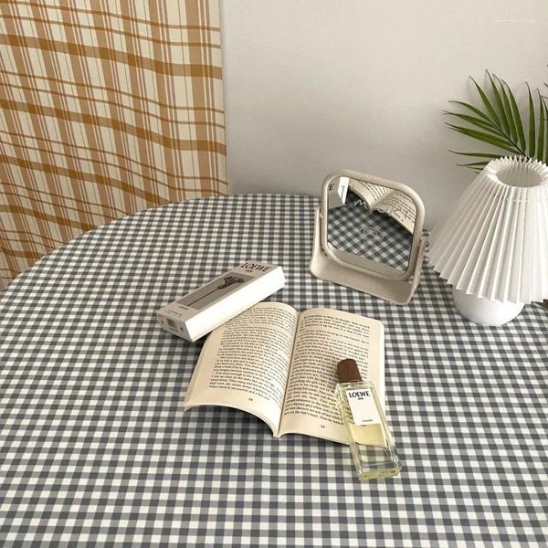 Tale -tota blogueiro coreano Ins com toque de mesa Retro Background PoP Picnic Mat Kitchen Tools Ferramentas de cozinha