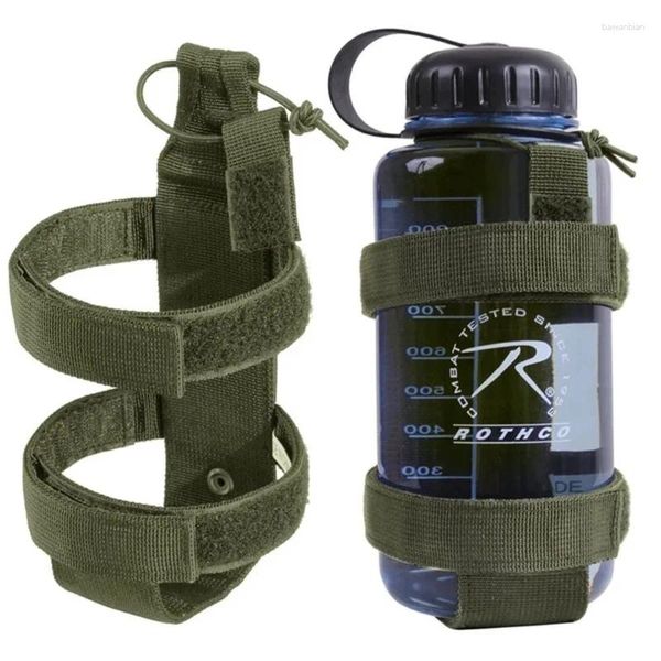 Bolsas de armazenamento acampamento ao ar livre Molle Kettle Bag Viagem Militar Horcedor Cup Cupo Conjunto de mochilas Acessórios (excluindo chaleira)