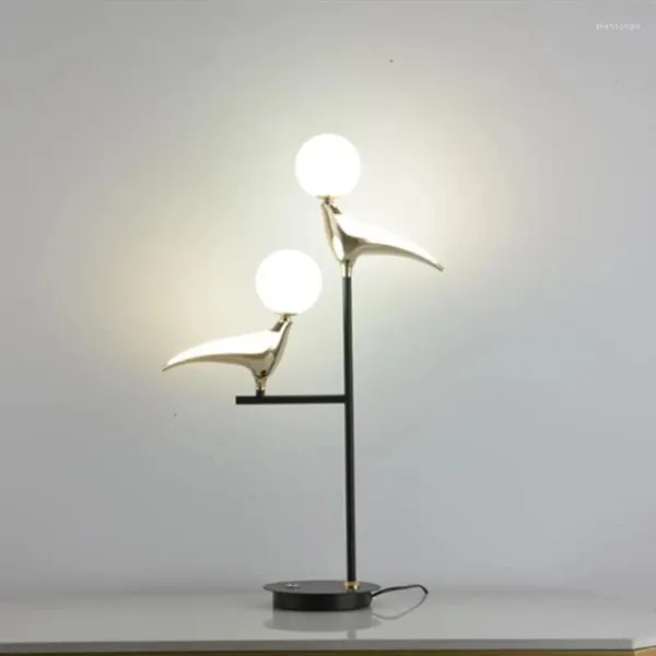 Настольные лампы северная мебельная лампа современная дизайнерская личность искусство гостиная освещение