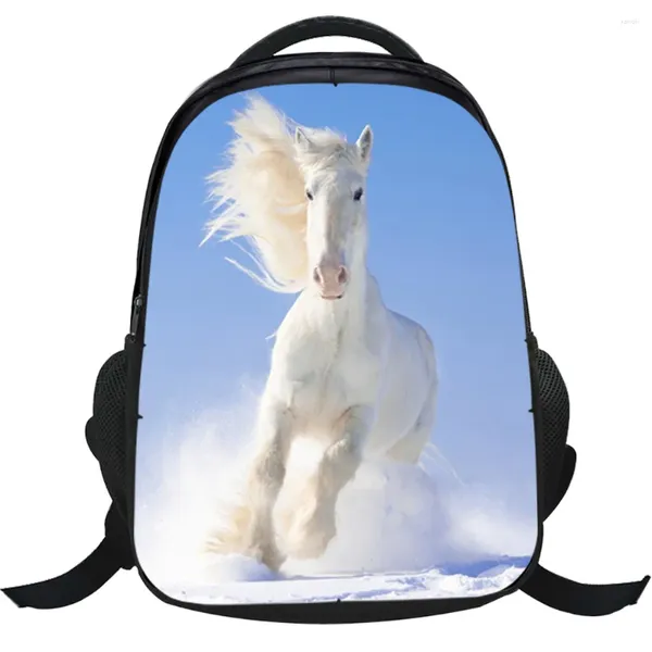 Rucksack Pferdtierbild Daypack schöne Schule Tasche Cool Rucksack School Tasche po Day Pack