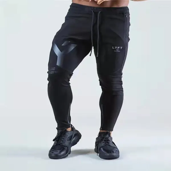 Erkek Pantolon Sonbahar ve Kış Nefes Alabilir Sporlar İçin Fitness Rahat Slim Fit Küçük Ayak Fermuarı Muhafız