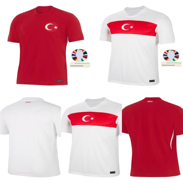 24 25 Turkiye Futbol Gömlek Yağı ile Kokcu Demiral Enes Calhanoglu 24 Euro Kupa 2025 Futbol Jersey Milli Takım Evi Uzak Türkiye Milli Takımı Hayranları Çocuk Kiti Çocuk Kiti