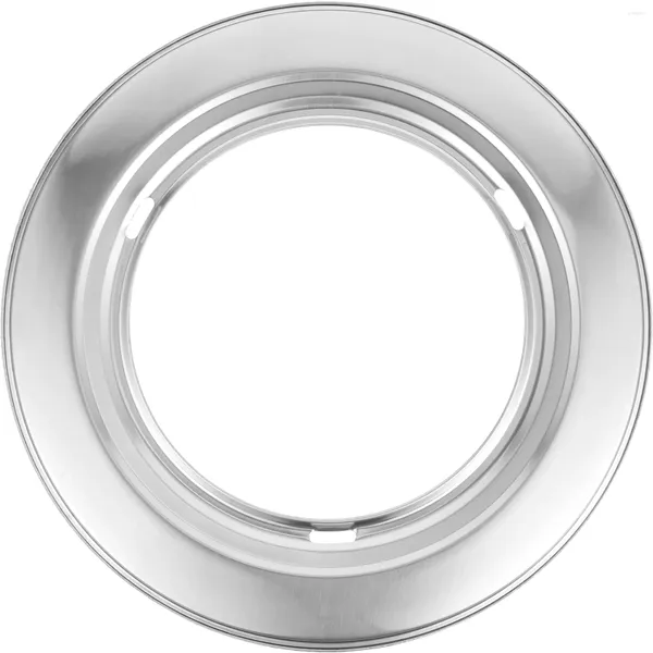 Doppia caldaie in acciaio in acciaio inossidabile anello portabanna porta zuppa di zuppa wok multiuso cucina rotonda adattatore gadget