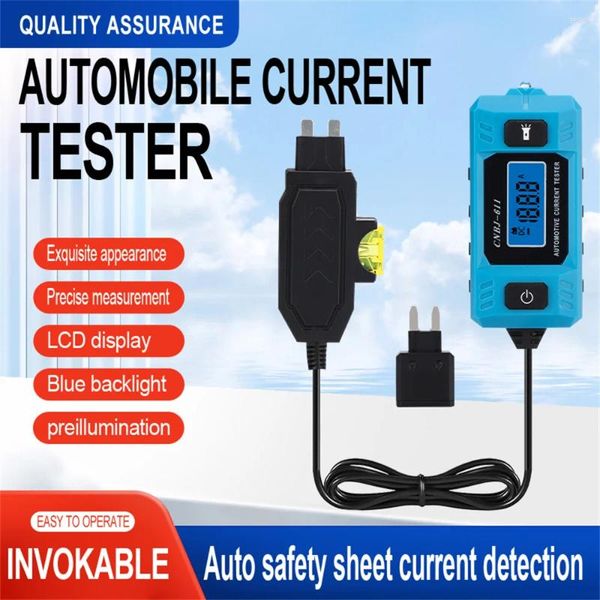 EST Automotive Currente Auto Tester Auto Truccino Tensione Sonda di alimentazione Display Digital Repair Diagnostic Strumento diagnostico