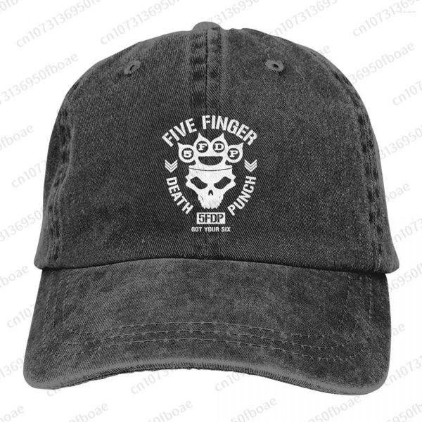 Berets Five Finger Death Punch Logo Fashion Unisex Chotcon Baseball Cap.