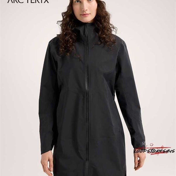 Giacca antivento cappotti sportivi all'aperto Giacca salal Gore-Tex Waterproof Women's Hard Shell Jacket