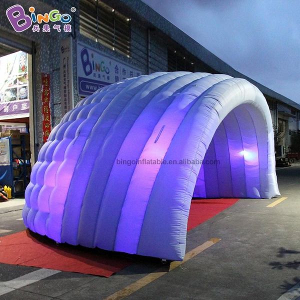 Großhandel Great HandMade 10md (33 Fuß) mit aufblasbarem Gebläse Zelt Air Blown Messe Zelt Iglu Canopy Marquee für Outdoor Party Event Dekoration Spielzeug Sport Sport Sportarten