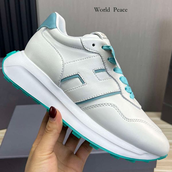 H Shoes Luxury Designer H Brand H Sneaker Minimalist Casual Sports Shoes Cool Series сочетает в себе элементы ретро с современными модельными дизайнами пары кроссовок 2168