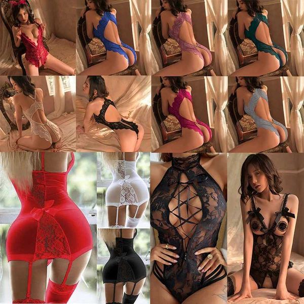 Set sexy S-3xl biancheria intima Donna Sexi Bodysuit Lingerie Sexy Erotic Porn Ministeri Sexual Slp abbiglia