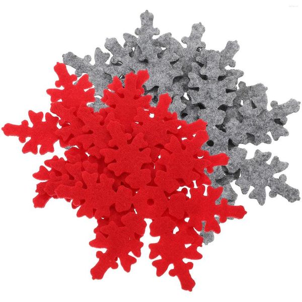 Cuscino 8 pezzi di natale Snowflake Coasters Ornament Festival Isolamento Pochemat Household Cup Cup Cash Pad Drink riutilizzabile