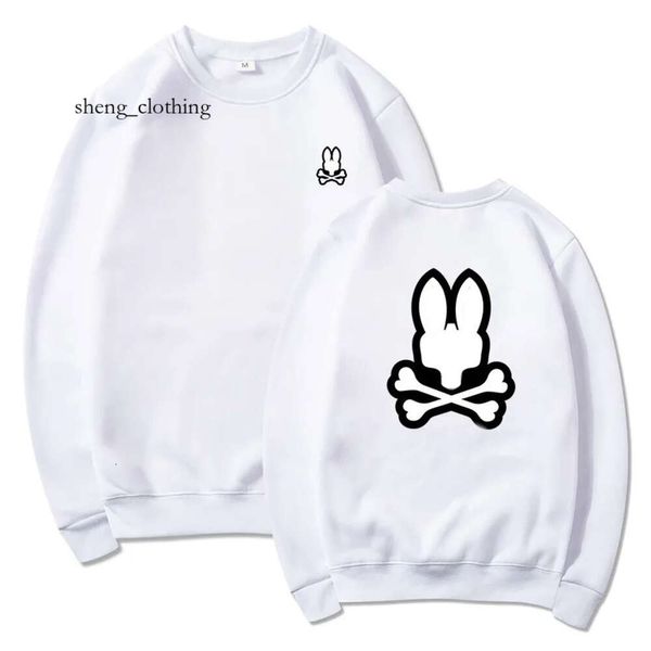 Psychological Bunny Hoodie Fun Rabbit Printing Hoodwon Cotton Bad Bunny Kapuzenpila Hoodie Sweater Sport Sweatshirts Männer Pullovers Psychol Bunny 1315