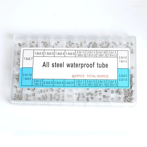 Relógio kits de reparo 12/20 Tamanhos CASE TUBO DE TUBO DE CORONO DETURA DE SUBSTITUIÇÃO DE SUBSTITUIÇÃO DE PARTIMENTO DE VERMUTA Acessório de ferramentas para relojoeiro