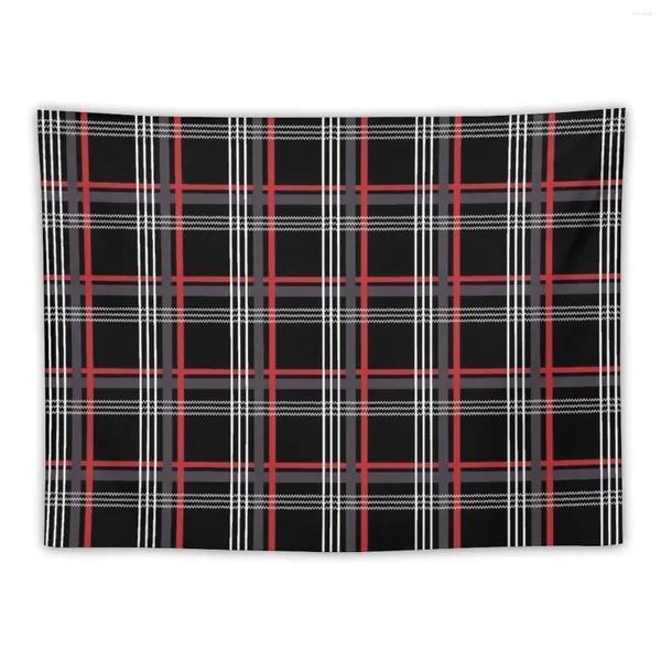 Wandteppiche GTI Tartan Tapestry Home Dekoration Ästhetische Wandkunst dekorativ