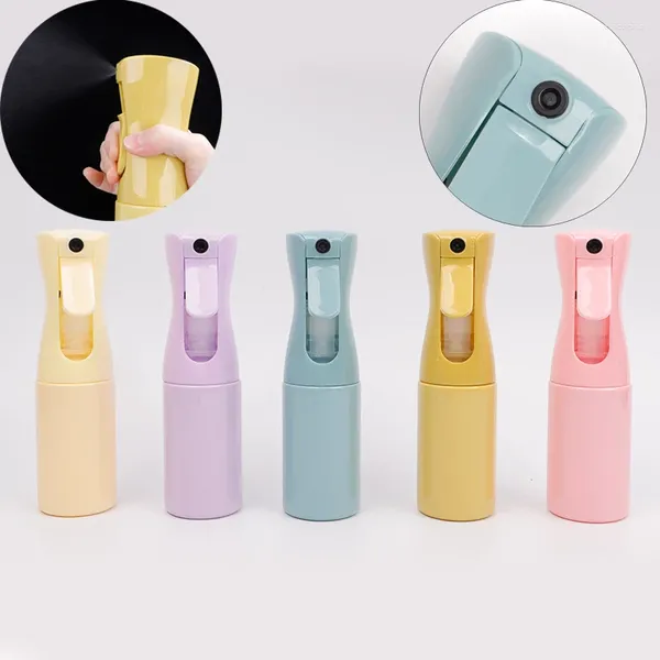 Bottiglie di stoccaggio parrucchiere peli spray peli ad alta pressione annaffiato ad alta pressione può stilista regista automatico 300 ml