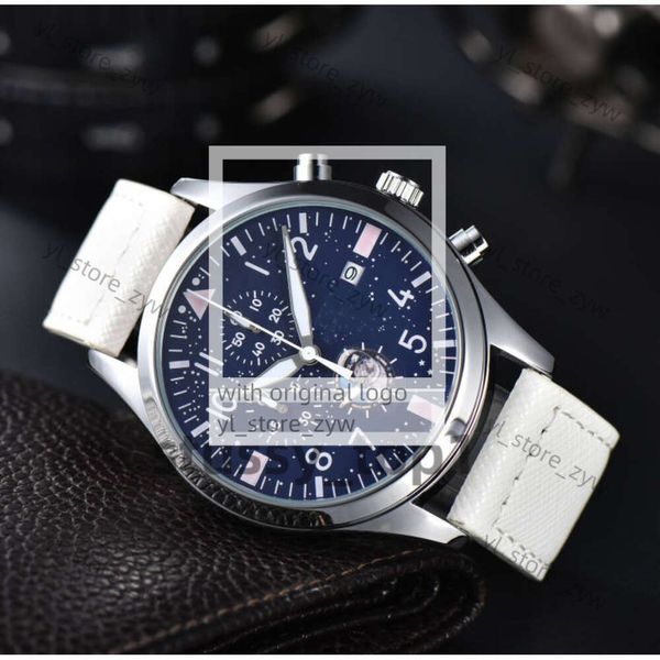 AAA -Qualität IwCity Watch Männer Watch Luxury Mens Big Pilot Uhren Auto Mechanik Uhren Super Luminous Date Watchmen Lederband Montre Luxe CDP es Männer 7f5