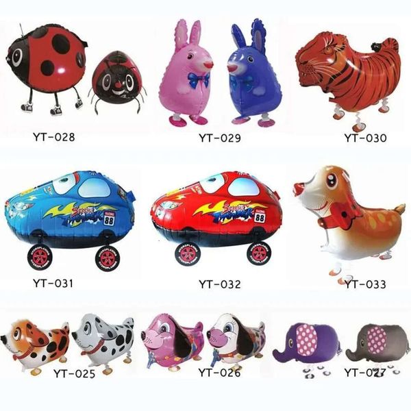 Animal Walk Folie Haustier Helium Aluminium Automatisch Seal Kid Ballon Spielzeug Geschenk Weihnachten Hochzeits Geburtstagsfeier 0408