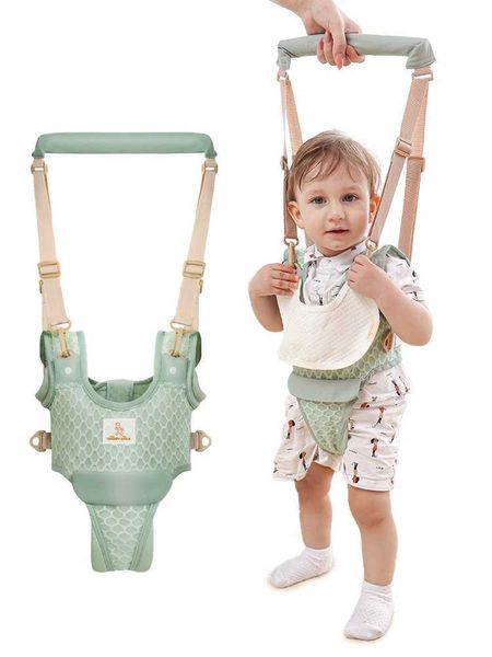 As transportadoras lingam as mochilas de criança infantil walker arnês assistente cinturão - ajuda baby andam - aprendizado de criança aprendiz de suporte assistente de assistente de baby walless chicote t240509