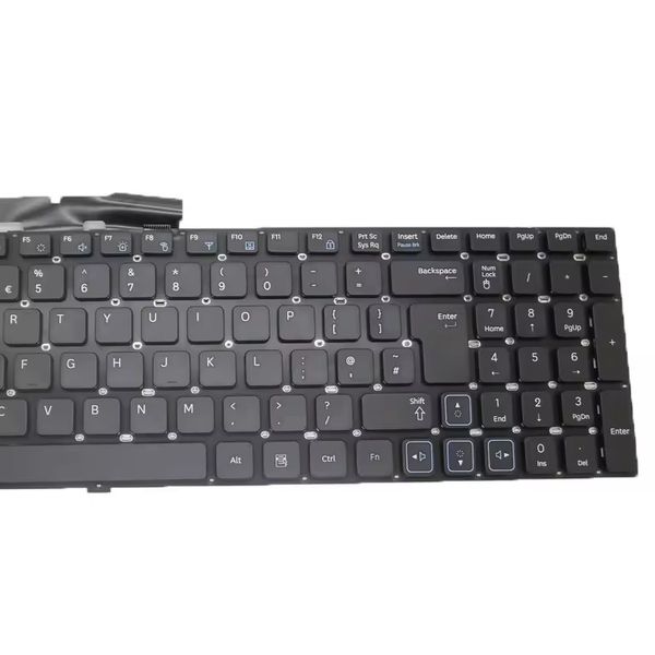 Teclado de laptop para Samsung Rv511 RV515 RV520 Reino Unido UK BA59-02942A 9Z.N5QSN.B0U sem quadro Novo