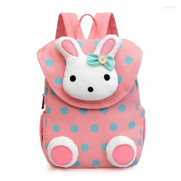 Borse da scuola baby borse kidpack zaino girls toddler bookbag prescolare asilo asilo in tela da campo da cartone animato