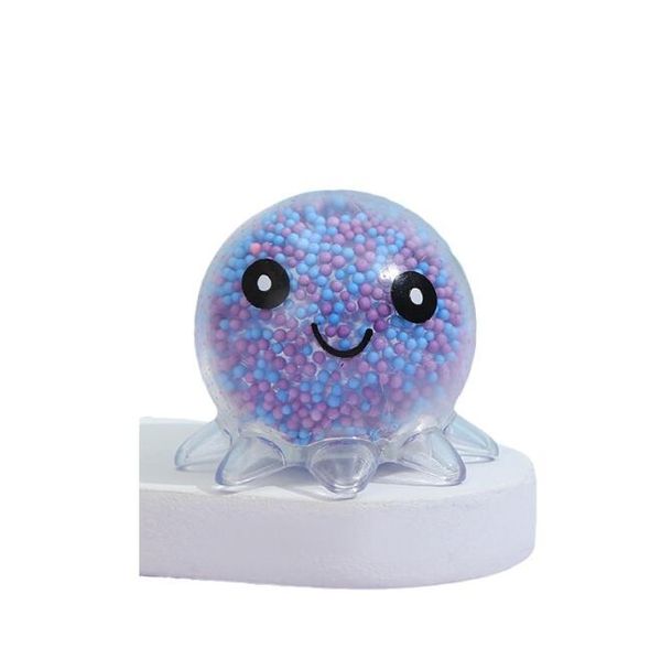 Kawaii Octopus Ball Anti Stress Squeeze Zappelspielzeug für Kinder Erwachsene Mädchen leuchtet leichte lustige Antistress Squishy Toy Kids Gift