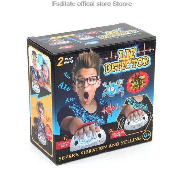 Party Games Crafts 1pc Desktop Trick Elektrische Lüge Detektor Partyspiel Juegos de Mesa Geschenk für Familie Freund Lustige Spiele Tabrick Toys Kinder 2023 T240513