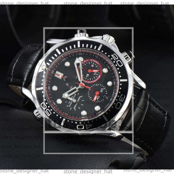 OMG Watch 2024 Новый бренд Оригинальный бизнес -мужчина классический круглый корпус Quartz Watch The Chlowatch Clock - рекомендуемые часы для повседневного A41 6FCF
