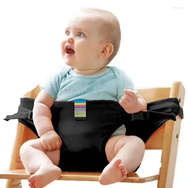 Запчасти для коляски Портативное детское обеденное кресло с фиксированным ремнем для умываемого ремня с высоким сиденьем, утолковый обстановка для кормления, с безопасностью